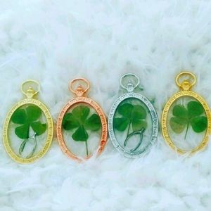 Four leaf clover necklace 4 to choose from